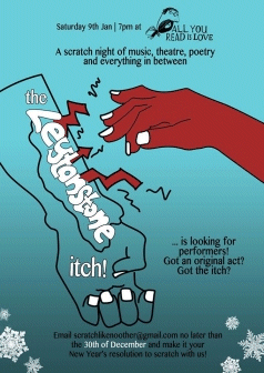 A short theatre play by John Hill was part of the Leytonstone Scratch Night